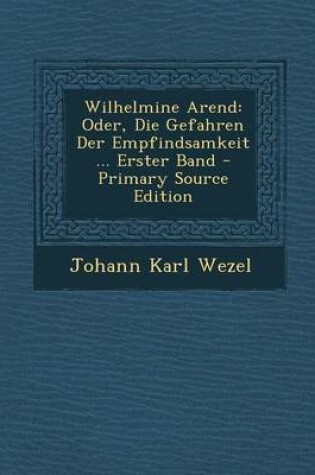 Cover of Wilhelmine Arend