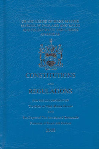 Cover of Constitutions and Regulations