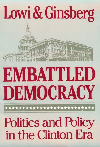 Book cover for Embattled Democracy