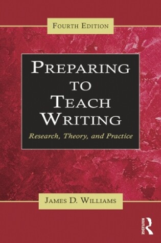 Cover of Preparing to Teach Writing