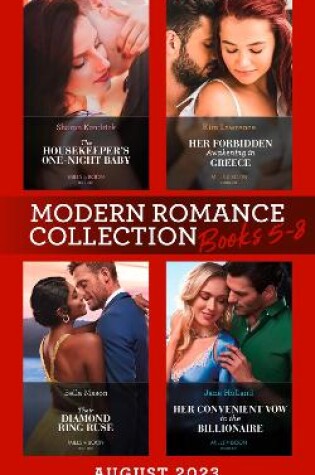 Cover of Modern Romance August 2023 Books 5-8