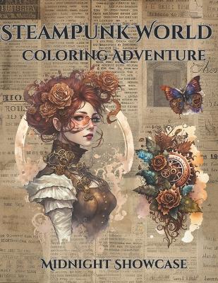 Book cover for Steam Punk World Coloring Adventure