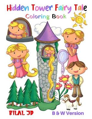 Book cover for Hidden Tower Fairy Tale Coloring Book