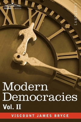 Book cover for Modern Democracies - In Two Volumes, Vol. II