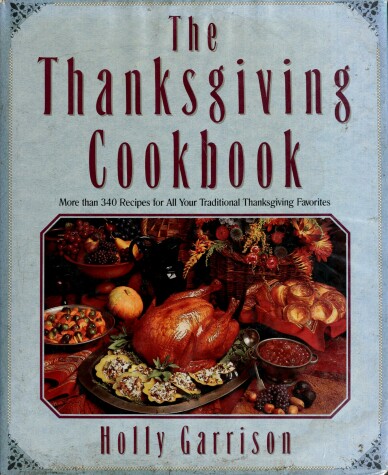 Book cover for The Thanksgiving Cookbook Cl