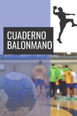 Book cover for Cuaderno Balonmano