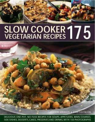 Book cover for 175 Slow Cooker Vegetarian Recipes