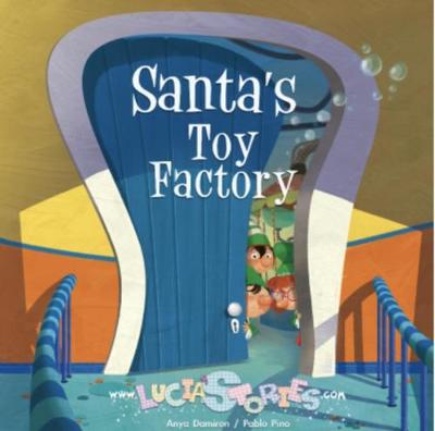 Book cover for Santa's Toy Factory