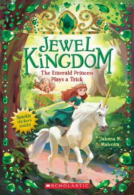 Cover of The Emerald Princess Plays a Trick (Jewel Kingdom #3)