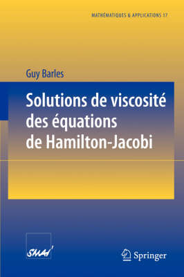 Book cover for Solutions de viscosite des equations de Hamilton-Jacobi