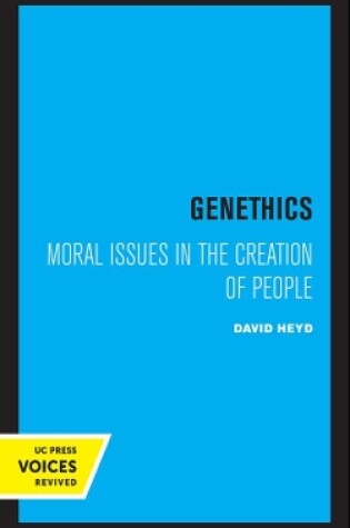 Cover of Genethics