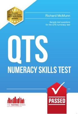 Book cover for Pass QTS Numeracy Test Questions: The Complete Guide to Passing the QTS Numerical Tests