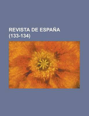 Book cover for Revista de Espana (133-134)