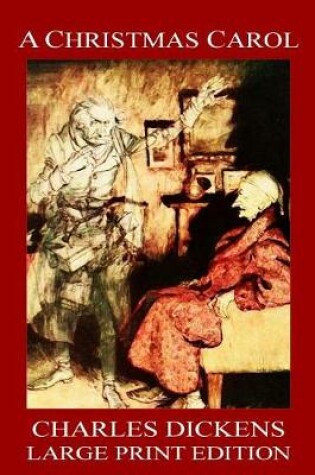 Cover of A Christmas Carol - LARGE PRINT EDITION