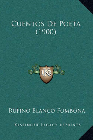 Cover of Cuentos de Poeta (1900)