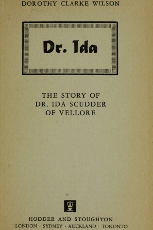 Cover of Doctor Ida Scudder
