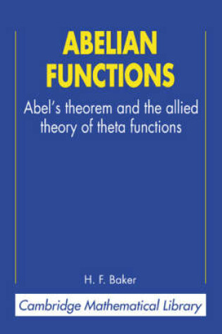 Cover of Abelian Functions