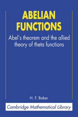 Book cover for Abelian Functions