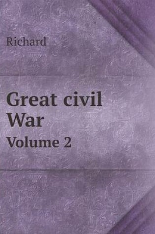 Cover of Great civil War Volume 2