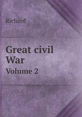 Book cover for Great civil War Volume 2