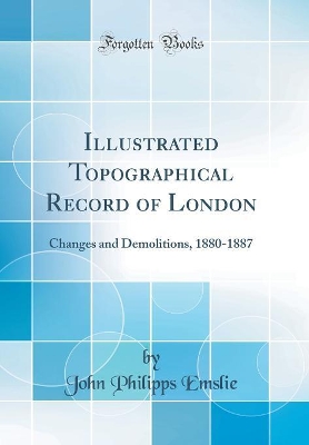 Book cover for Illustrated Topographical Record of London