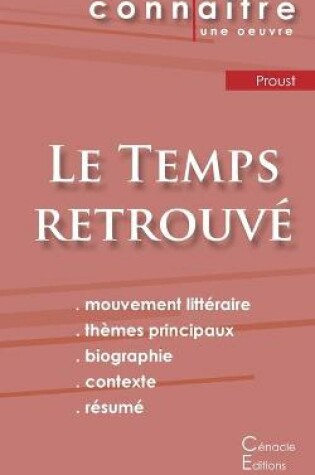 Cover of Fiche de lecture Le Temps retrouve de Marcel Proust (Analyse litteraire de reference et resume complet)