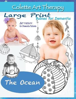 Book cover for The Ocean. Art Therapy for Dementia Patients