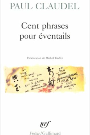 Cover of Cent Phrases Pour Eventails