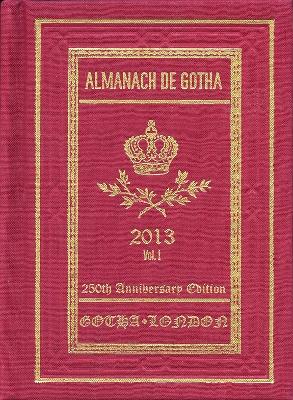 Book cover for Almanach de Gotha 2013