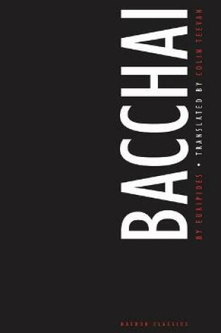 Cover of Bacchai
