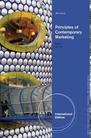 Cover of Contemporary Marketing, International Edition