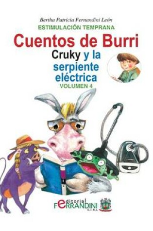 Cover of Los cuentos de Burri. Cruky y la serpiente electrica