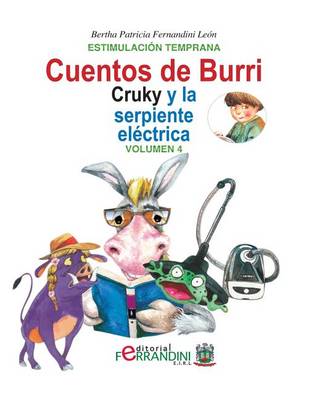 Book cover for Los cuentos de Burri. Cruky y la serpiente electrica