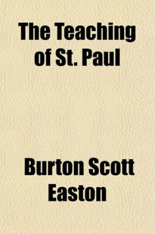 Cover of The Teaching of St. Paul