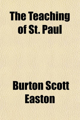 Book cover for The Teaching of St. Paul