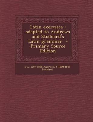 Book cover for Latin Exercises