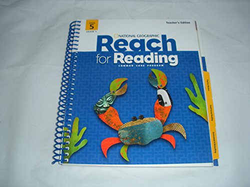Book cover for Reach for Reading Grade 5 Teachers Edition Unit 5