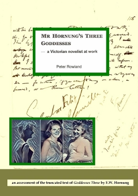 Book cover for Mr Hornung's Three Goddesses - a Victorian Novelist at Work