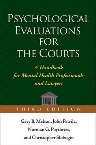 Cover of Psychological Evaluations for the Courts, Third Edition