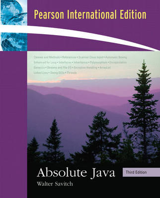 Book cover for Absolute Java