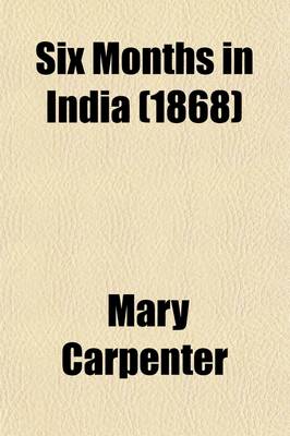 Book cover for Six Months in India (Volume 2)