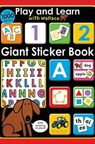 Cover of Play & Learn Wallace - Giant Sticker Book