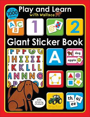 Cover of Play & Learn Wallace - Giant Sticker Book