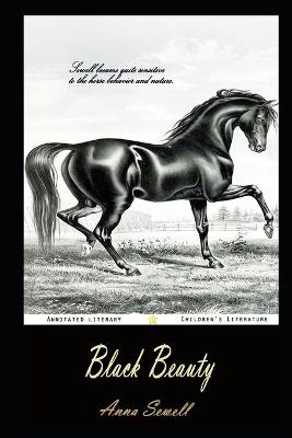 Book cover for Black Beauty By Anna Sewell Annotated Novel
