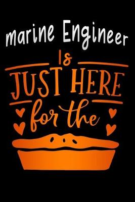 Book cover for Marine Engineer is just here for the