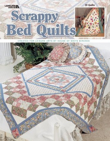 Book cover for Scrappy Bed Quilts