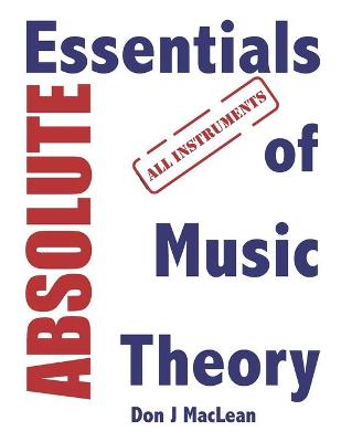 Book cover for Absolute Essentials of Music Theory