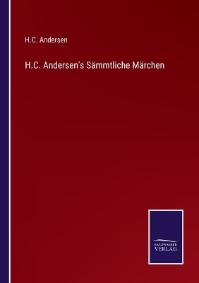 Book cover for H.C. Andersen's Sämmtliche Märchen