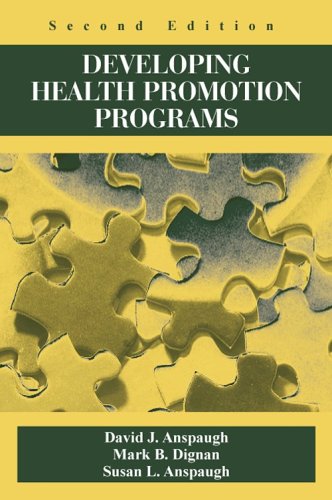 Book cover for Developing Health Promotion Programs