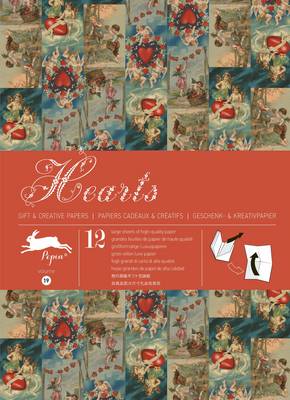 Book cover for Gift & Creative Papers: Hearts